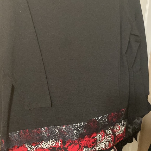 COPY - Brand new never worn CJ Banks fall and winter blouse size 2x - Picture 4 of 5